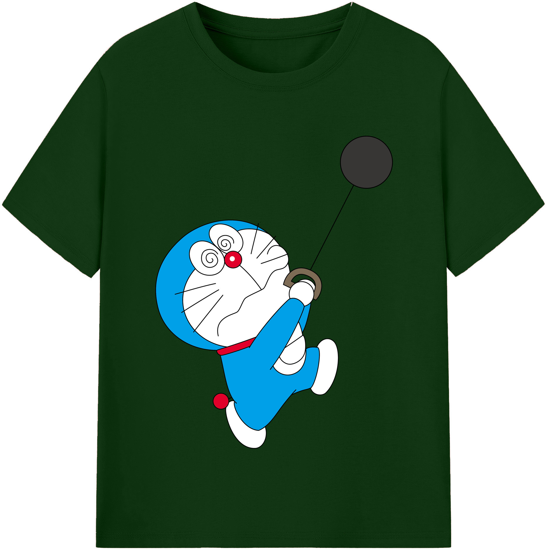 （画像用） ドラえもん Doraemon 綿100％半袖Tシャツ（フロントプリント）